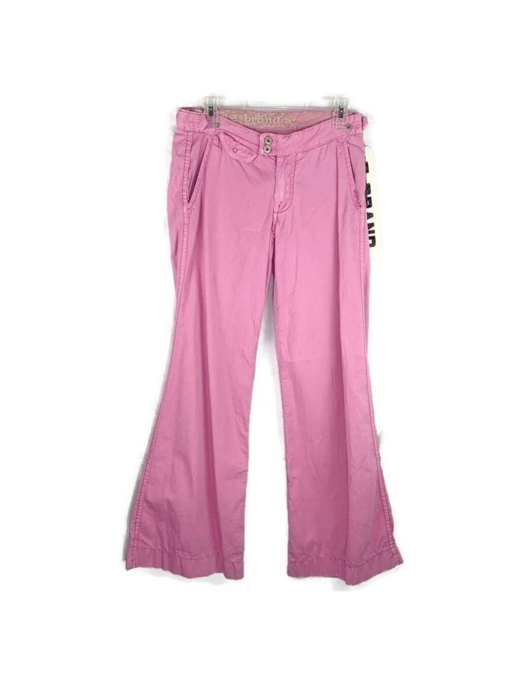 𝅺new-z Brand SuperSoft DistressedCotton Flare Pants